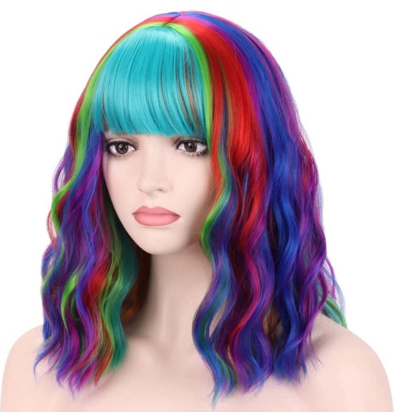 🌸ILLIANA 14” RAINBOW🌈 Wig *NWT*
🦄 SUPER FUN 🦄 - Picture 5 of 7